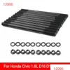 Andra bildelar för 2084301 Cylinder Head Stud Kit Honda Civic 1.6L D16 D16Z D16Z6 D16Z7 Drop Delivery Mobiles Motorcyklar DH3CX