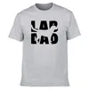 Magliette da uomo Lab Dad Labrador Retriever Regalo per cani Papà Grafica in cotone Streetwear Manica corta O-Collo T-shirt da uomo