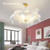 Hängslampor Arturesthome Feather Light Nordic Hanging For Girl Bedroom Decor vardagsrum Chanderliers Modern Belysningsarmatur