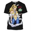 Men's T-Shirts Metroid 3D Print T-Shirts Anime Game Streetwear Men Women Fashion O-Neck Oversized T Shirt Harajuku Tees Tops Kids Boys Clothing 022223H