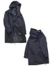 Mensjackor Spring Autumn Long Trench Coat Män Fashion Hooded Windbreaker Black Overcoat Casual Big Size 6xl 7xl 8xl 230222