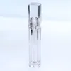 Storage Bottles 100pcs LIp Gloss Tubes With Wand Empty 4ml Refillable Square Transparent Clear LIpgloss C015