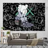 Tapestry ins tide brand kaws Sesame Street digital print bedroom wall decoration tapestry girl heart photo background cloth