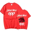 T-shirt da uomo anni '90 Rapper Juice Wrld T-shirt oversize Streetwear Hip Hop Singer Print Tee Shirt Unisex Harajuku Vintage t-shirt L230222