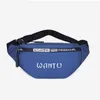 Waist Bags Women Belt Bag Oxford Fanny Pack Banana Him Bum Girls Travel Festival Crossbody Daypack Men Money Card Phone Holder Pocket