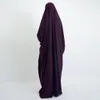 エスニック服eidフード付きイスラム教徒の女性ヒジャーブドレス祈り衣服フルカバーラマダンガウンイスラム服niqabイスラム教徒ドレス女性230222