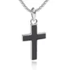 Halskette Schwarze Halsketten Granat Dy Onyx Männer Kubanische Kette Kreuz Anhänger Designer Schmuck Frauen Amethyst Diamant Anhänger