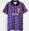 スコットランドサッカージャージ1986 1988 1991 1996 1998 Classic Vintage 1991 1993 Futbol Shirts McCoist Gallacher Lambert Kits Men Maillots de Football Jersey