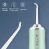Irrigatore dentale elettrico USB Irrigatore orale Impulso ad alta frequenza Acqua Flosser Getto d'acqua dentale portatile per detergente per denti orali 230202