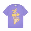 T-shirt girocollo da donna da uomo Designer T-shirt con stampa di lettere di frutta da uomo T-shirt casual da donna taglia XS-L