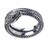 Moda srebrne pierścionki dla kobiet męskie pierścionki moda miłosna czaszka litera mosiężna pierścionek niezadowolony antyalergi