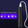 Lampes de poche Torches SecurityIng Portable Mini Zoomable Forte Lumière 4 Modes En Alliage D'aluminium USB De Charge Intégré 14500 Lithium Ba