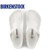 Tyska tofflor Designer Birkinstocks tillverkade i Tyskland Casual och bekväma män och kvinnors lätta vattentäta stift-tå sandaler Gizeh Eva