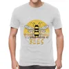 Camisetas para hombre, camiseta Save The Bees, camiseta a la moda para hombre, camiseta de manga corta 100% de algodón para apicultor, camiseta fresca 022223H