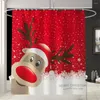 Комплект аксессуаров для ванны Fast Drop 2023 Рождественский ковр коврик для ковла