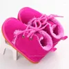 First Walkers Brand Casual Born Infant Girl Boy Baby Snow Booties Fur Boots Winter Warm Style Little Kids Strappy Shoes
