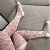 Letters Womens Leggings Tights Designer Socks Stockings Thicken Winter Keep Warm Pantyhose for Lady