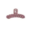 S3458 HESIN HￅRSLIP FￖR KVINNA BARRETTER Twist Matte Solid Color Hair Clip Stor Shark Clip Lady Barrette H￥rtillbeh￶r