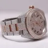 WRISTWATCH 2024NEW MARKA MARKA OD WYSOKIEJ WYSOKIEJ WYSOKIEJ WYKORZYSTAJ LUXURY GOLD SIER ORYGINALNE MOJE HIP HOP MEN