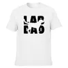 Magliette da uomo Lab Dad Labrador Retriever Regalo per cani Papà Grafica in cotone Streetwear Manica corta O-Collo T-shirt da uomo