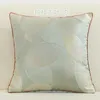 Pillow High Precision Jacquard Cover 45x45 Leaf Covers Decorative S For Bed Sofa Car Office Pillows Pilowcase