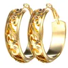 Hoop oorbellen Huggie trendy luxe goudkleur klassieke ronde cirkel oorbel mode sieraden voor vrouwen huwelijksverjaardag cadeau