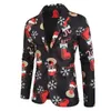 Męskie garnitury Blazers Kurtka Malowanie kwiatowego nadruku 3D moda świąteczna imprezowy płaszcz Casual Slim Fit Blazer Buttons 230222