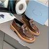 2023 НОВЫЕ С КРОМКАМИ ПАРТА DESIGNER SNEAKERS MONOLITH Обувь Croudbust Loafers Soft Cowhide Обувь