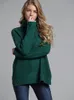 女性のセーターフィッシンリングファッション女性ウィンターセーターニットウェア6色ソリッドレディースのタートルネックセーターとプルオーバージャンパーセール230222