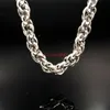 Chaînes 18 '' - 32 '' 9mm énorme collier de chaîne à maillons Rolo en acier inoxydable pour hommes