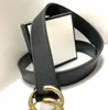 Cinture di design da uomo classico di moda Cintura di lusso con fibbia liscia da uomo casual da donna 20 colori Larghezza 3,8 cm