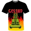 남자 Tshirts 세계 탱크의 세계 3d 프린트 Tshirts 게란 게임 만화 스웨트 셔츠 연도 어린이를위한 선물 남성 의류 스트리트웨어 여성 230221