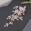 Headpieces Vintage Hair Pins Accessories For Women Wedding Clips Jewelry Rhinestone Flower Clip Headpiece