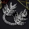 Headpieces A460 Luxury Wedding Hairbands Elegant Woman Headdresses Rhinestone pannband för kvinnor tiaras huvudstycke party huvudkläder