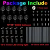 Inne imprezy imprezowe dostawy 10pcs LED Light Up Bobo 20 -cal przezroczysty hel balon z kijem na Halloween świąteczny ślub Dekoracja urodzin Globos 230221