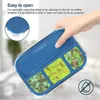 Boîtes à lunch 81 oz Bento Containers pour AdultKidToddler 4 compartiments micro-ondes lave-vaisselle congélateur 230222