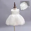 Girl Dresses 2023 Baby Party Born First Second Birthday Outfit Frocks Summer Gown