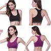 Yoga outfit Girls Women Seamless Gym Sport Underwear Bra Crop Top Vest Tank S/M/L