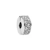 925 pund Silver New Fashion Charm Pandora - Kvinnors transparenta bel￤ggningsp￤rlor, armbandsilver/guldp￤rlor, DIY -tillverkningstillbeh￶r, smycken g￥vor