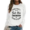 Hoodies voor dames sweatshirts streetwear 2023 Modebrief Gedrukte Koreaanse lange mouw Elegante casual vintage pullover top Sudadera Mujer