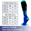 5 st strumpor Hosiery 6 par Lot Pack Compression Socks Cycling Socks Running Sports Socks Nurse Compression Socks Handing Socks For Women Men Z0221