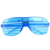 その他のイベントパーティーのサプライ10 20 50 PCS暗いメガネの輝きライトアップLED NEON FAVORS SUNGLASSES SUNGLASSEES SUNGLASSEES ADARDS BIRTHDE