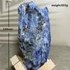 장식 인형 천연 Kyanite Quartz Chakra 치유 희귀 푸른 수정 거친 보석 광물 표본 장식 위원