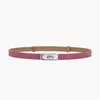 Belt for woman designer thin belt smooth leather business suits jeans small decorative cintura gold plated lock buckle wide 18mm fashion belt casual YD013 B4