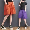 Kvinnors shorts Summer Korean Loose S Casual and Cresatile Fashion Literary Wide Leg Women 230222