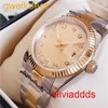 Moda de alta qualidade Iced Out Watchesmens pulse de luxo Round Cut Lab GR DDGU D5F9