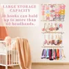 Schmuck Beutel Haar Bögen Halter Große Kapazität Clips Lagerung Aufhänger Organizer Baby Zubehör Display Großhandel