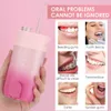 Cordless Oral Dental Irrigator USB Rechargeable Water Floss Portable Dental Water Flosser Jet Irrigator Dental Teeth Cleaner 230202