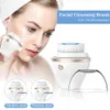 Ultrasonic Electric Cleanser Face Brush Deep Facial Cleansing Borstes Beauty Care Wash Face Cleaner Machine Massagers 230222