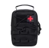 Utomhuspåsar Taktiskt Molle First Aid Kit EDC Pouch Survival EMT Emergency Tool Midjepaket Militär campingjakt